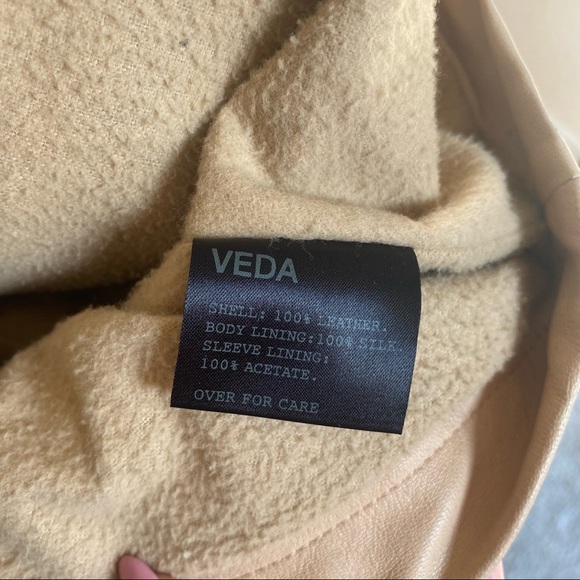 Veda Leather Hoodie - Picture 6 of 6